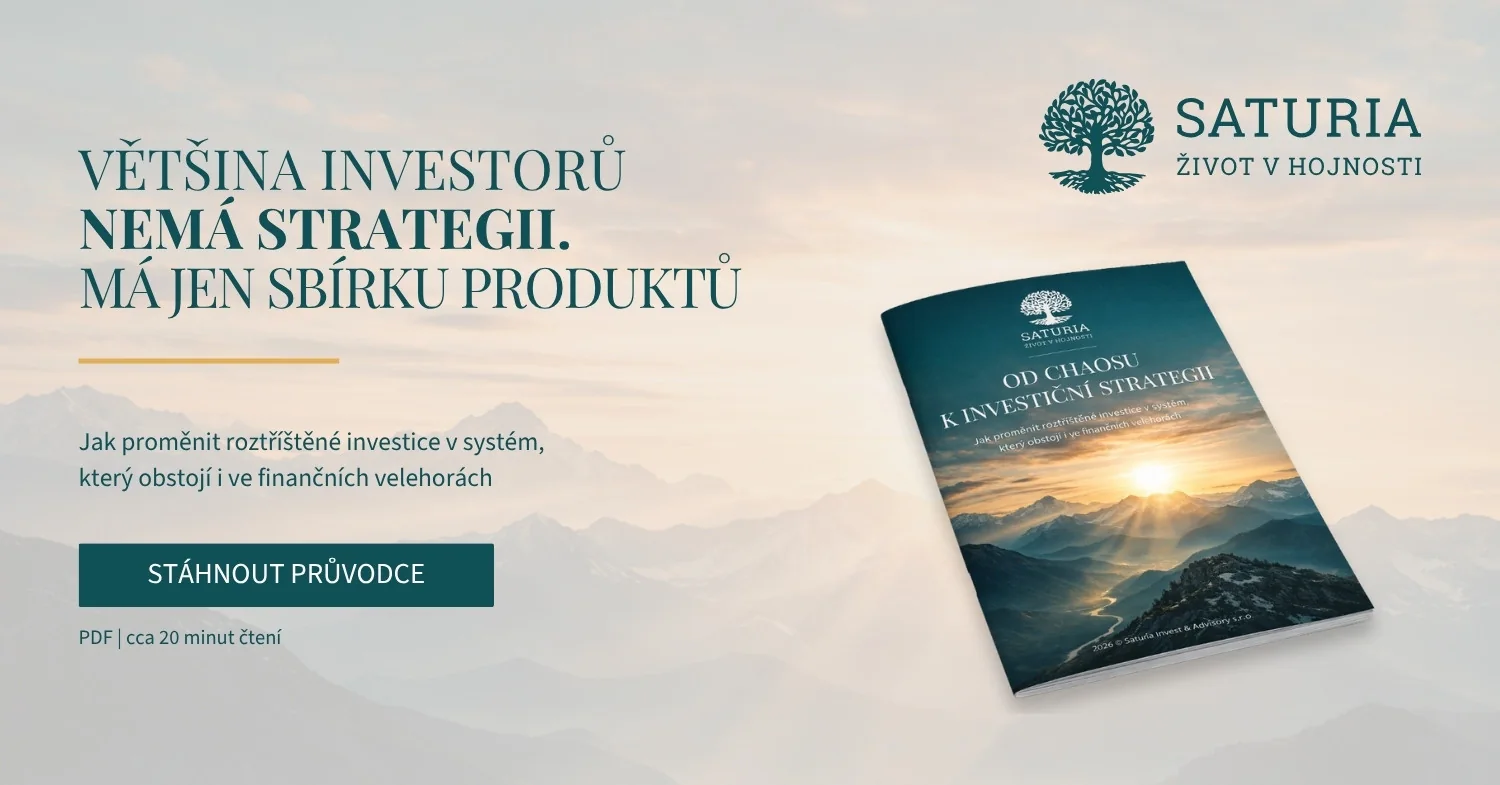 Banner, který odkazuje na e-book Od chaosu k investiční strategii.